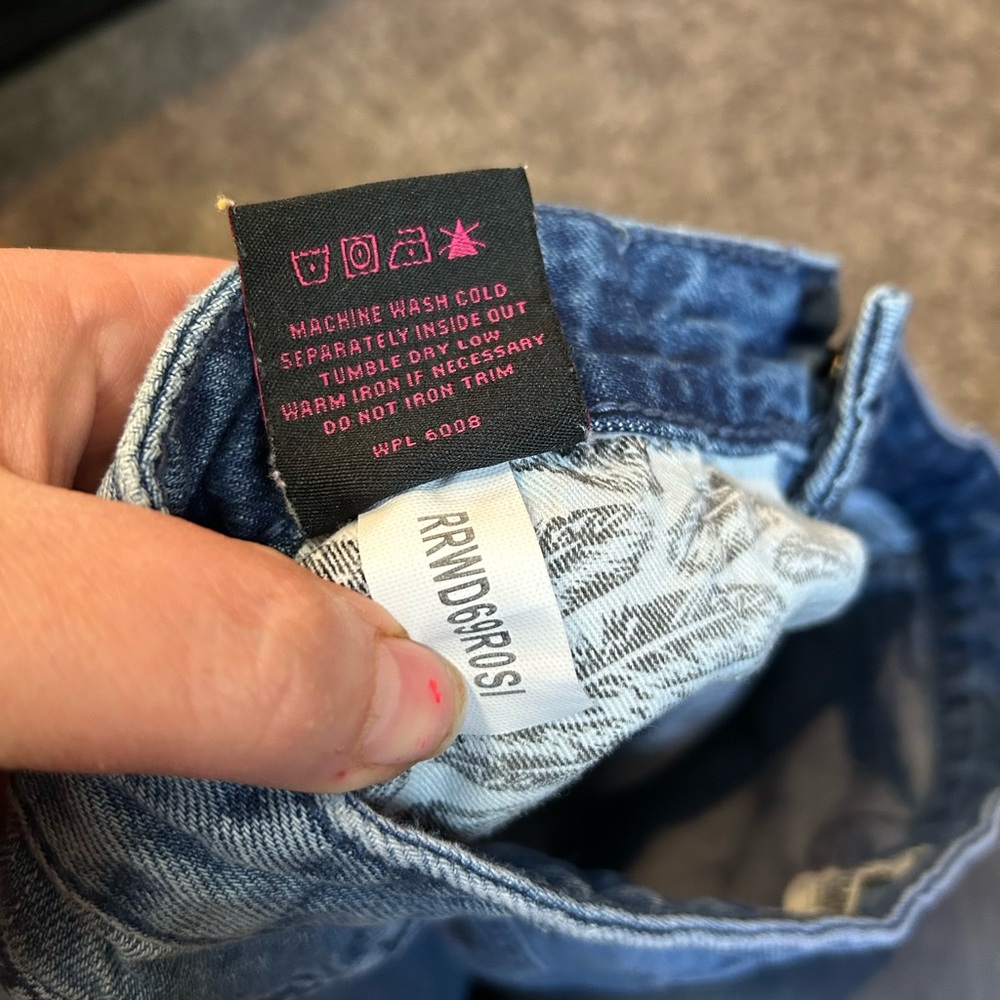 Rock & Roll Denim Skirt - Picture 5 of 6